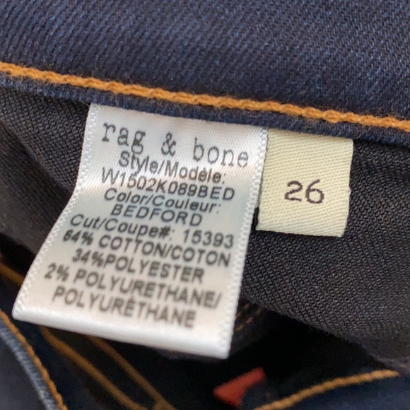 Rag & Bone Skinny Jeans in Bedford Wash - Picture 8 of 8